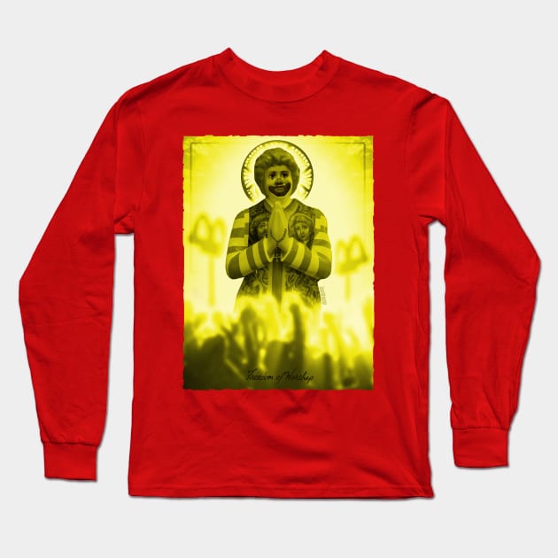 Let us Prey (Freedom of Worship) Long Sleeve T-Shirt by Jarecrow 